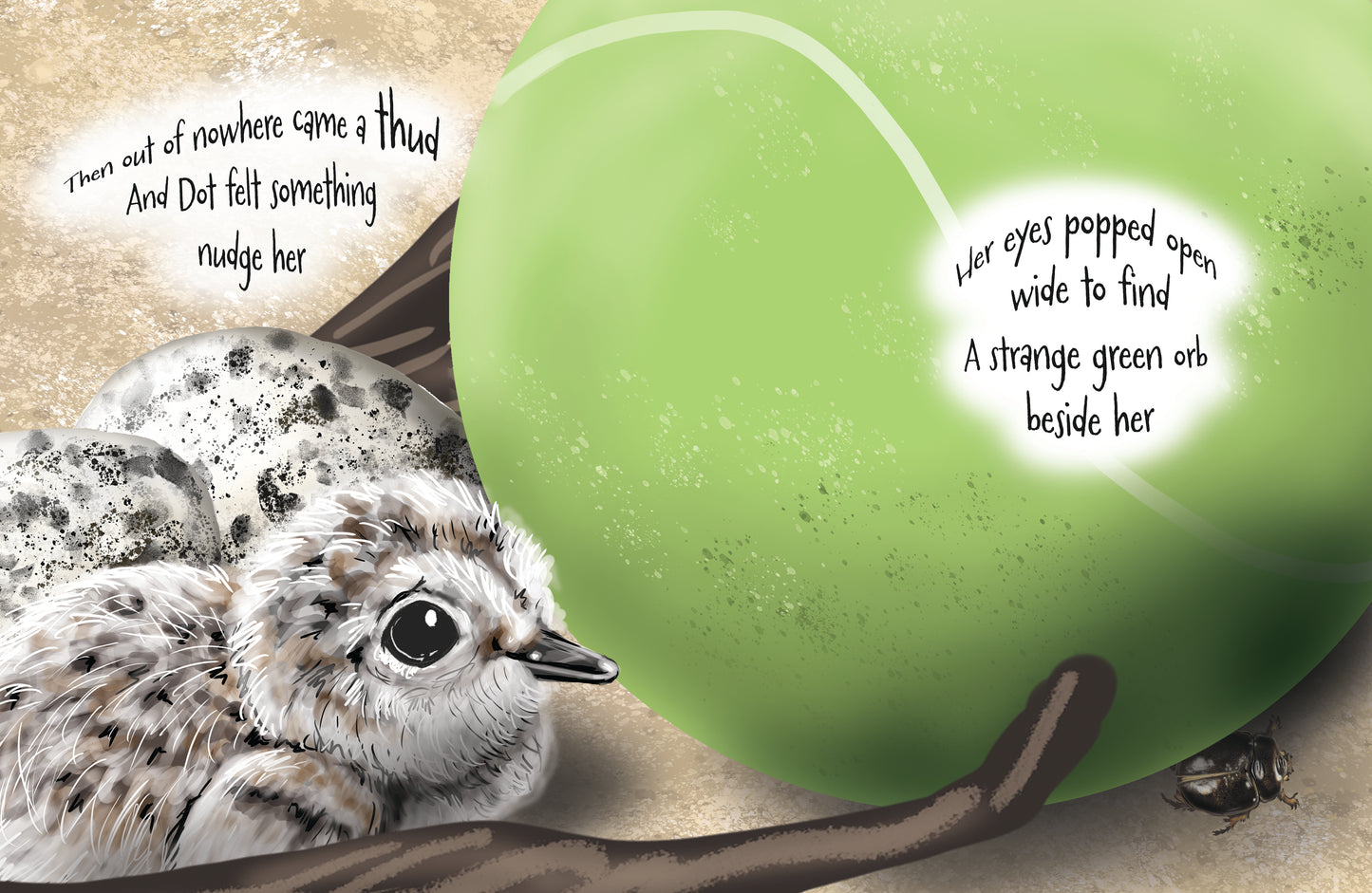 Little Dot and the Strange Green Orb