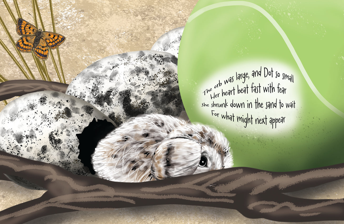 Little Dot and the Strange Green Orb